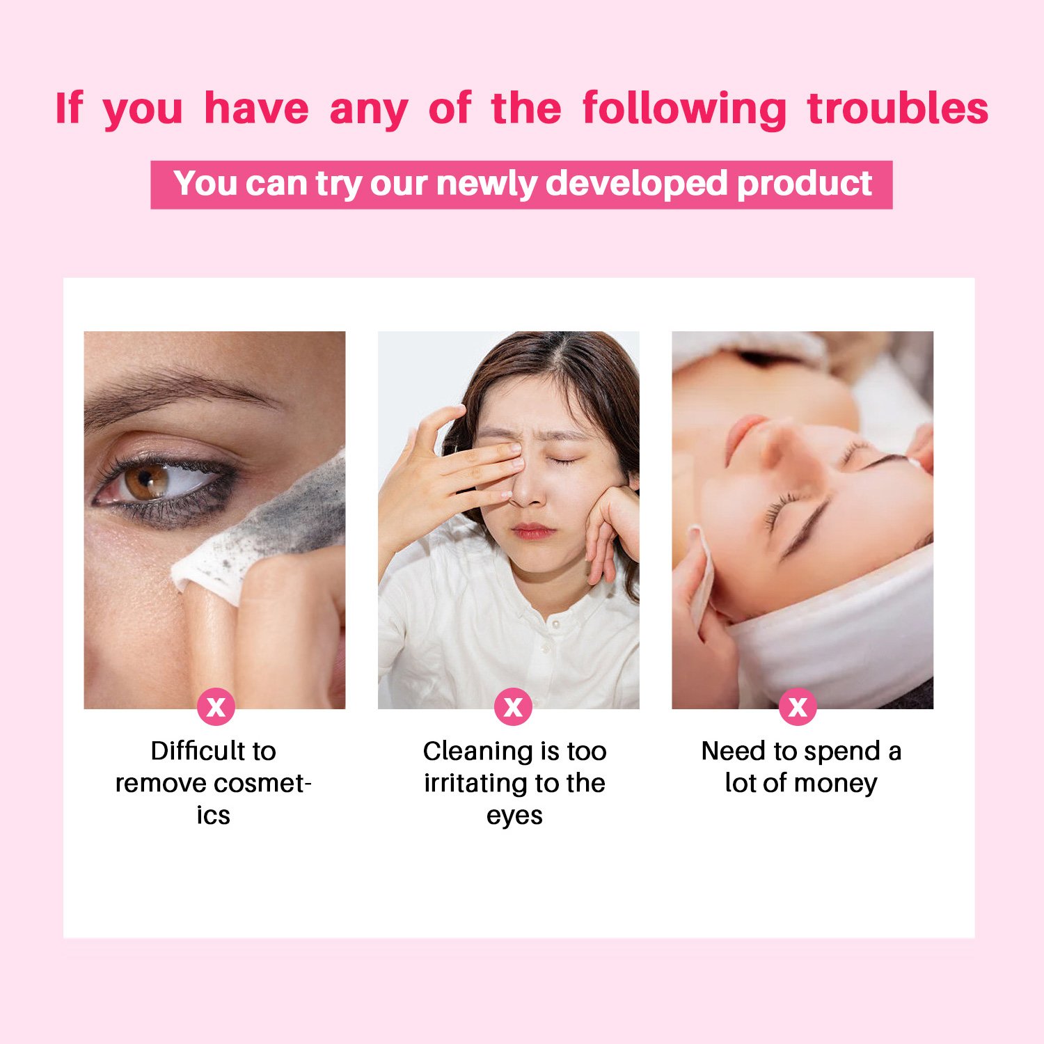 Lash cleaner and eye make up remover Eyelash Shampoo Set 100ml 3.38fl.oz
