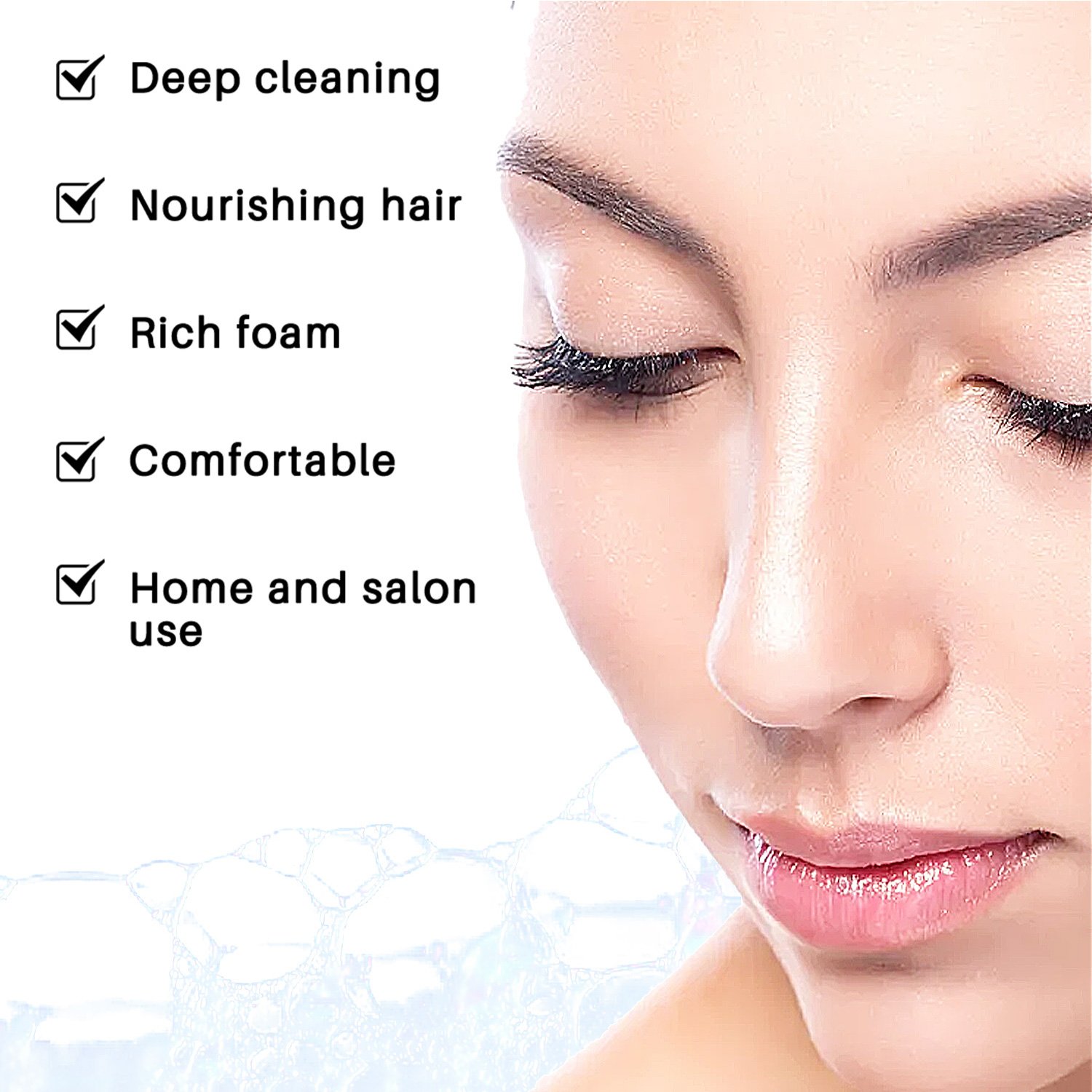 Lash cleaner and eye make up remover Eyelash Shampoo Set 100ml 3.38fl.oz