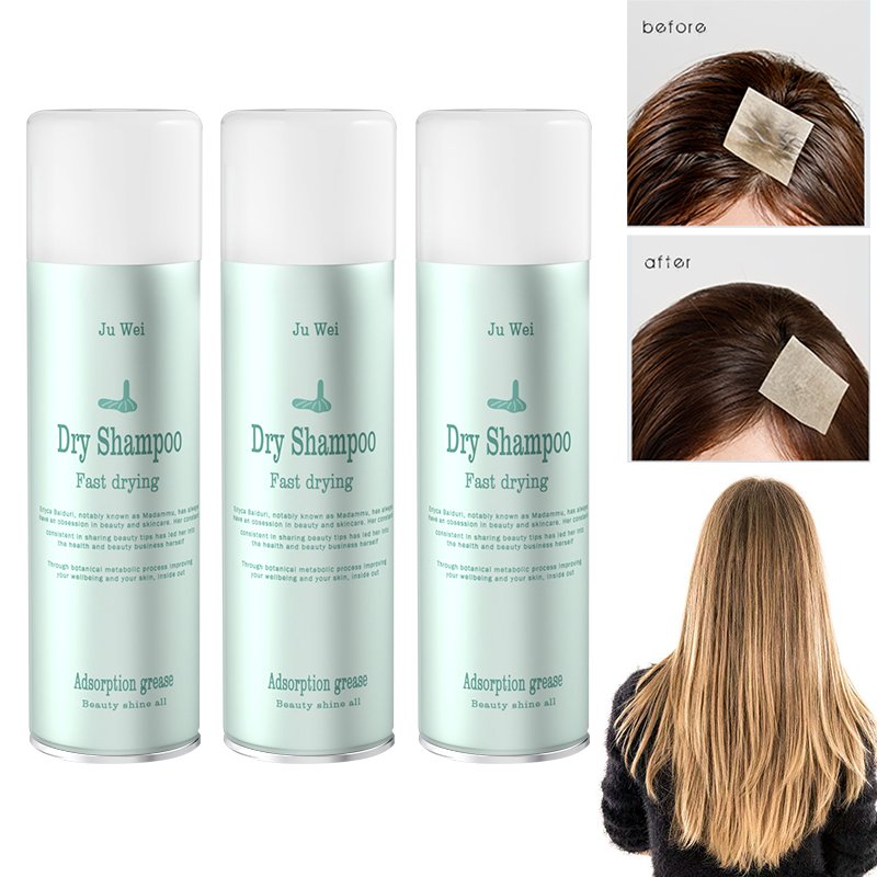 100ML private label organic travel size mens dry shampoo spray