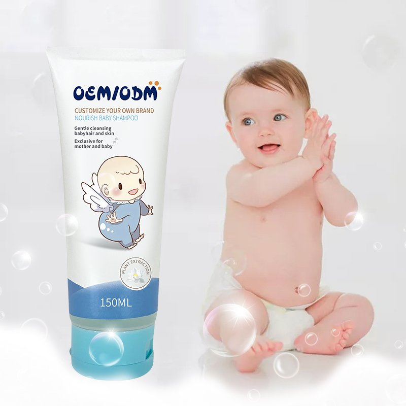 OEM Kids Care Kit Fruit Perfumed Hair Oil Shampoo And Wash 2 1 Leave In Conditioner Edge Control Set