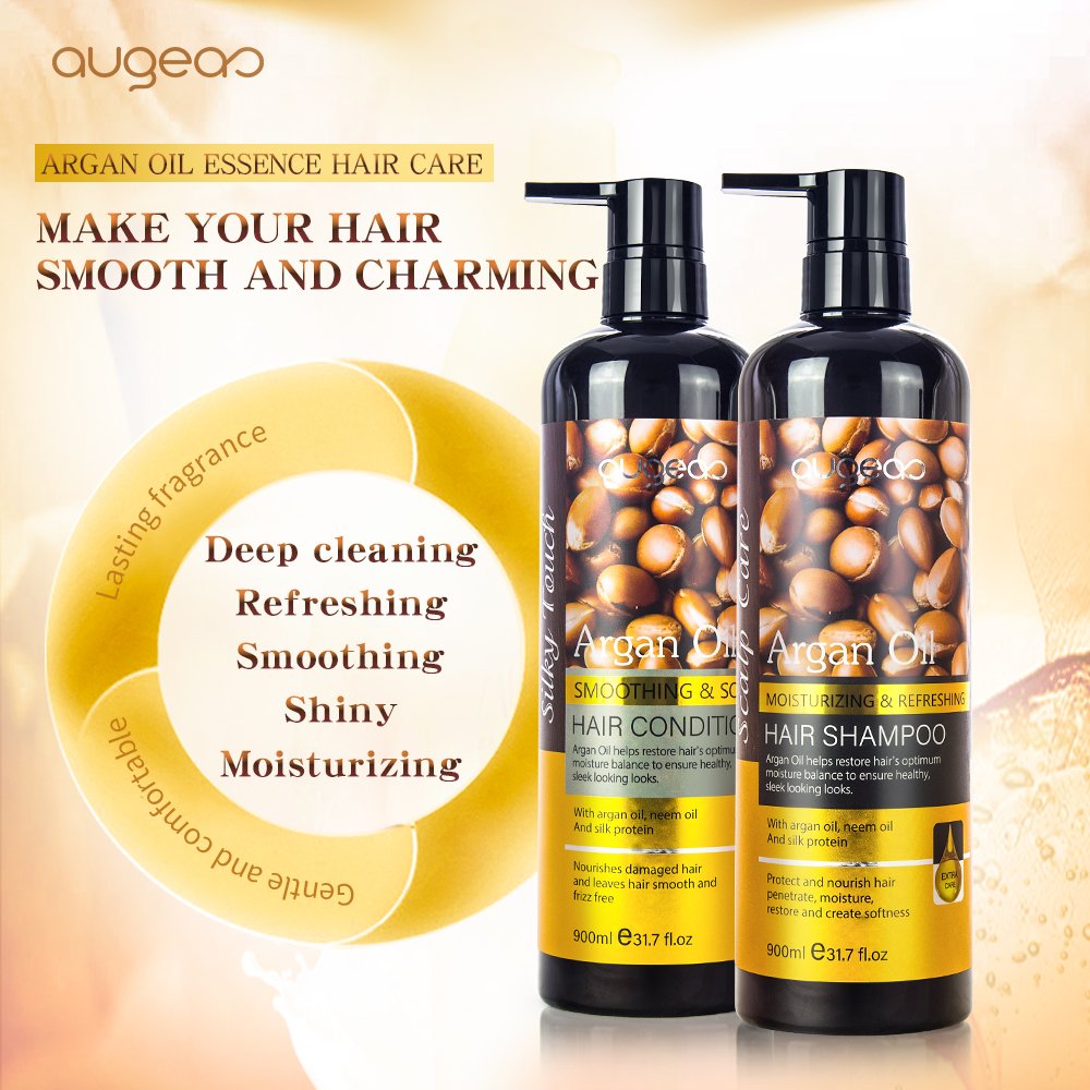 Wholesale Moroccan Nourish Hair Penetrate Moisturizing Refreshing Argan Oil Morocco Shampoo And Conditioner