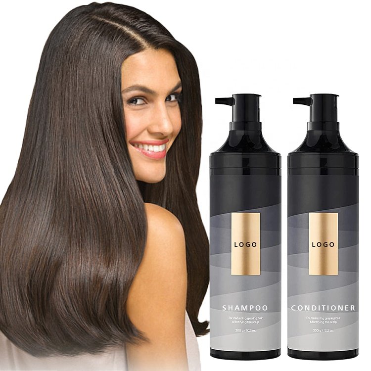 Wholesale Private Label Organic Natural Algae Oligosaccharides Shampoo and Conditioner for Dry Hair Men and Womens