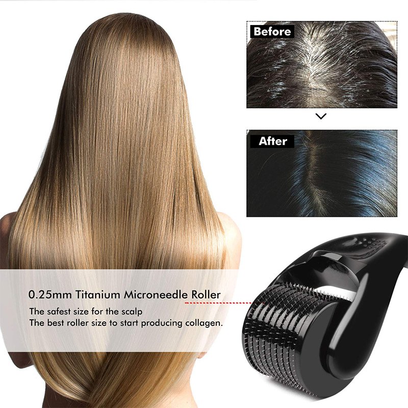 Private label argan biotin serum strengthen hair roots anti-hair loss solution hair growth kit