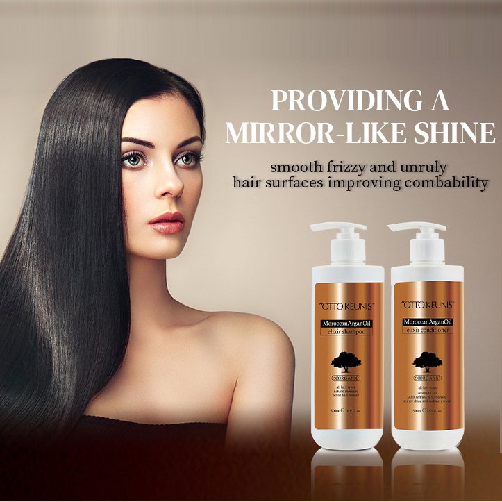 High Quality OEM Shampoo Good Price Argan Oil Repair Smooth Hair Shampoo For Hair