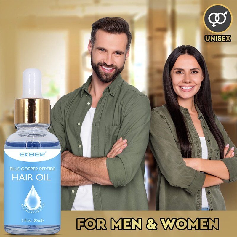 Low Moq Hair Growth Serum Hair Care Ghk-cu Blue Copper Peptide Hair Loss Treatment