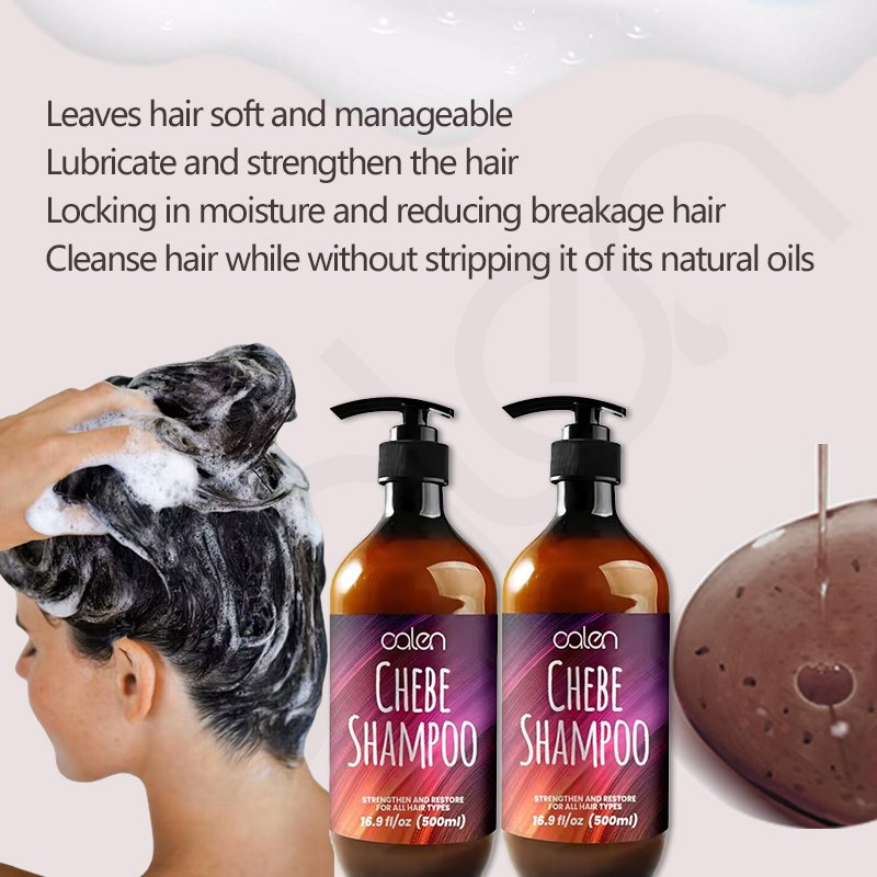 Oalen Private Label Nourishing Prevent Hair Loss Moisturizing Scalp Chebe Shampoo