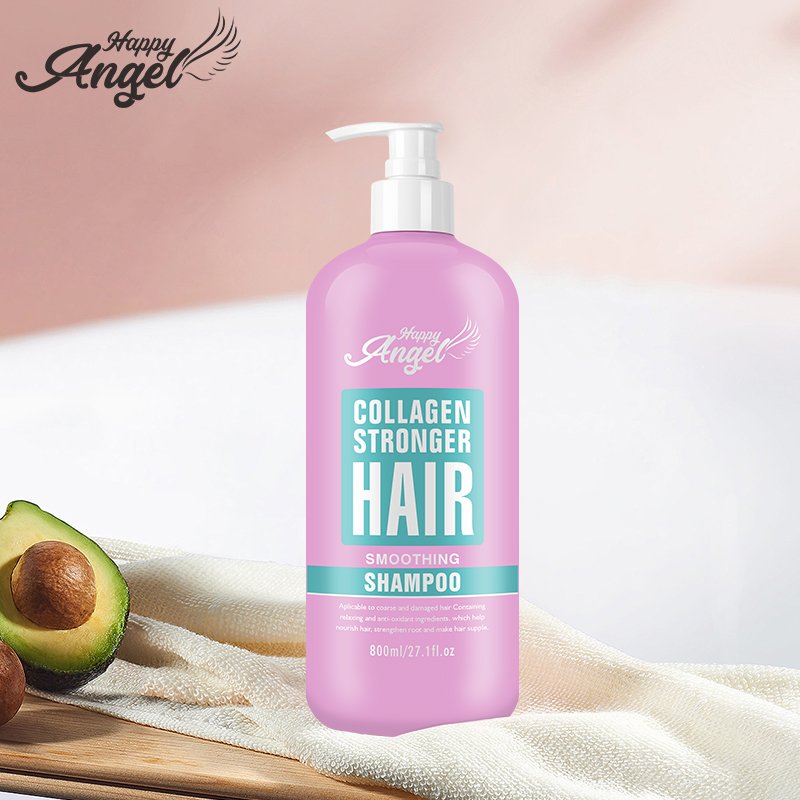 happy angel home use hair straightening keratin kit brazil keratin after daily care Natural hair shampoo and conditioner