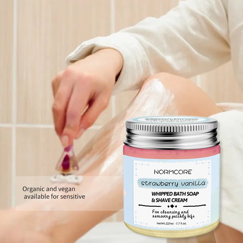 OEM/ODM Foam Mousse Shower Cream Body Wash Bubble Gel Douche Moisturizing Lightening Shower Gel