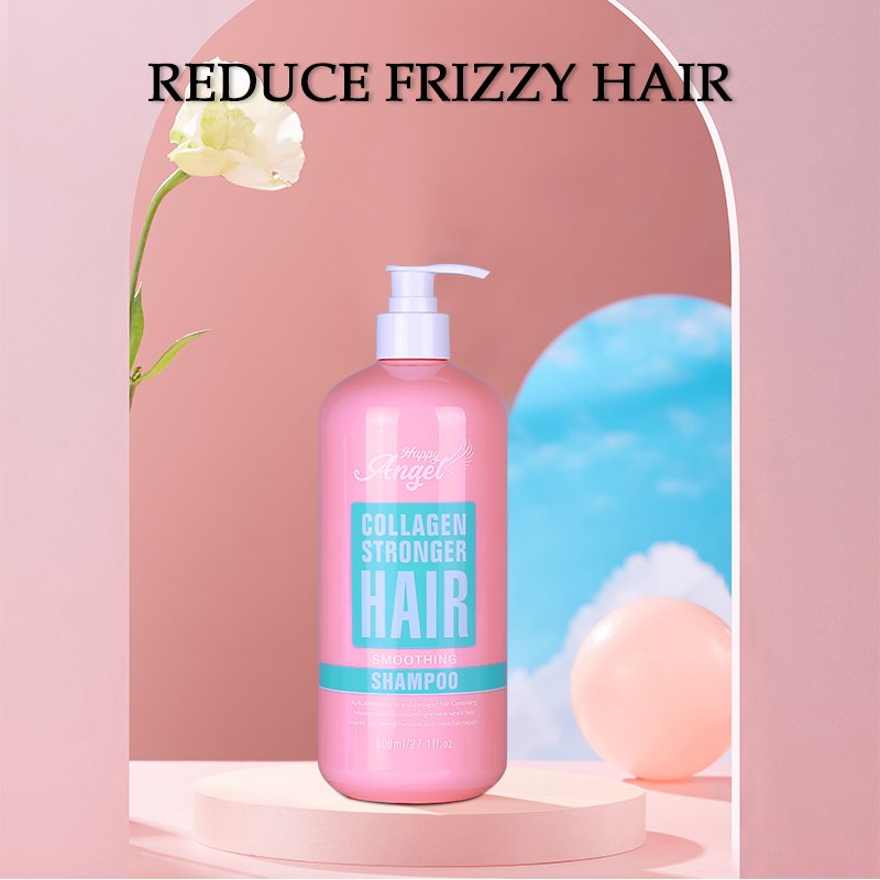 custom logo crystal hair treatment sulphate free shampoo keratin smoothing shampoo for oily hair