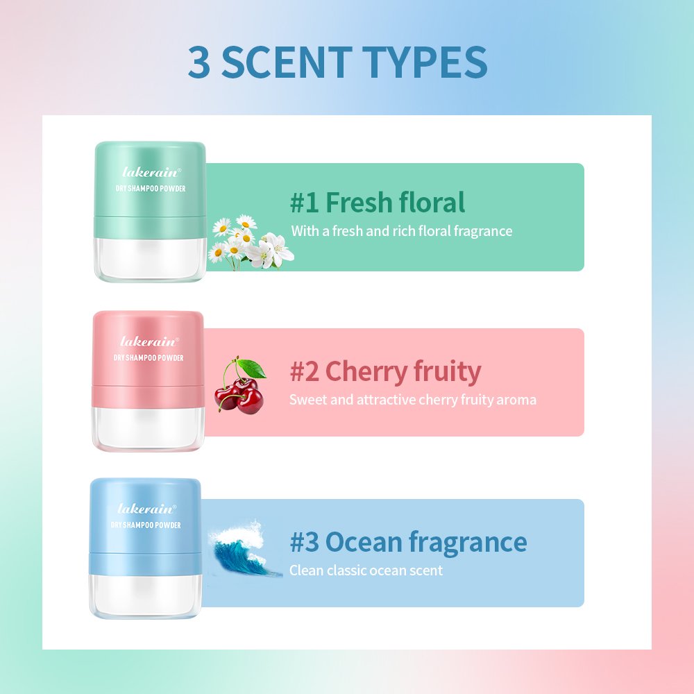OEM Wholesale Natural Convenient Dry Shampoo Powder Travel Size Dry Shampoo Hair Powder for Women and Men to Keep Your Hair Dry