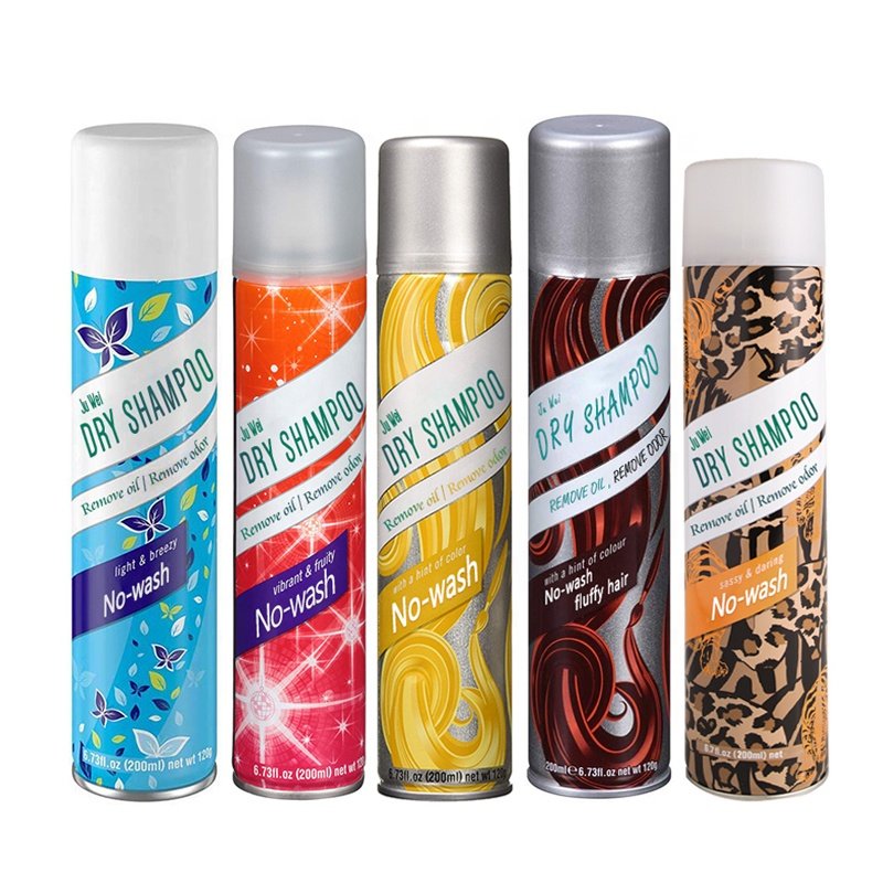 200ml oem brand private label wholesale anti itch dry shampoo powder spray