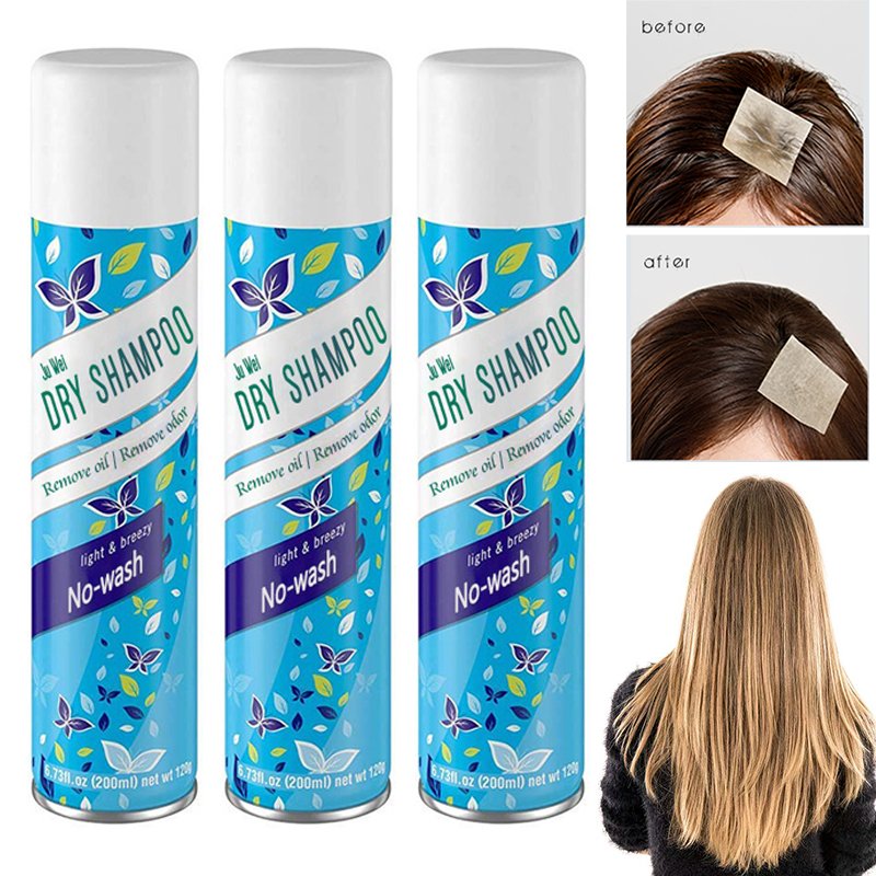 200ml oem brand private label wholesale anti itch dry shampoo powder spray