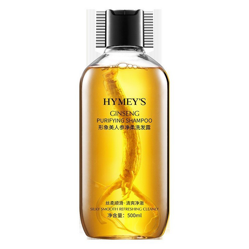 Wholesale natural ginseng oil control dandruff prevention softening refreshing cleaning and moisturizing shampoo