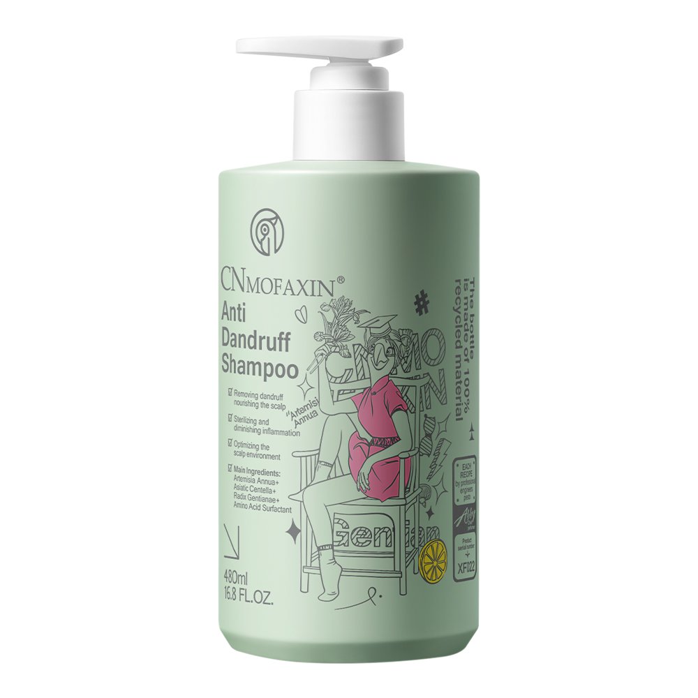 Natural Organic private lightness morocco argan oil anti dandruff shampoo for dry and damaged hair care