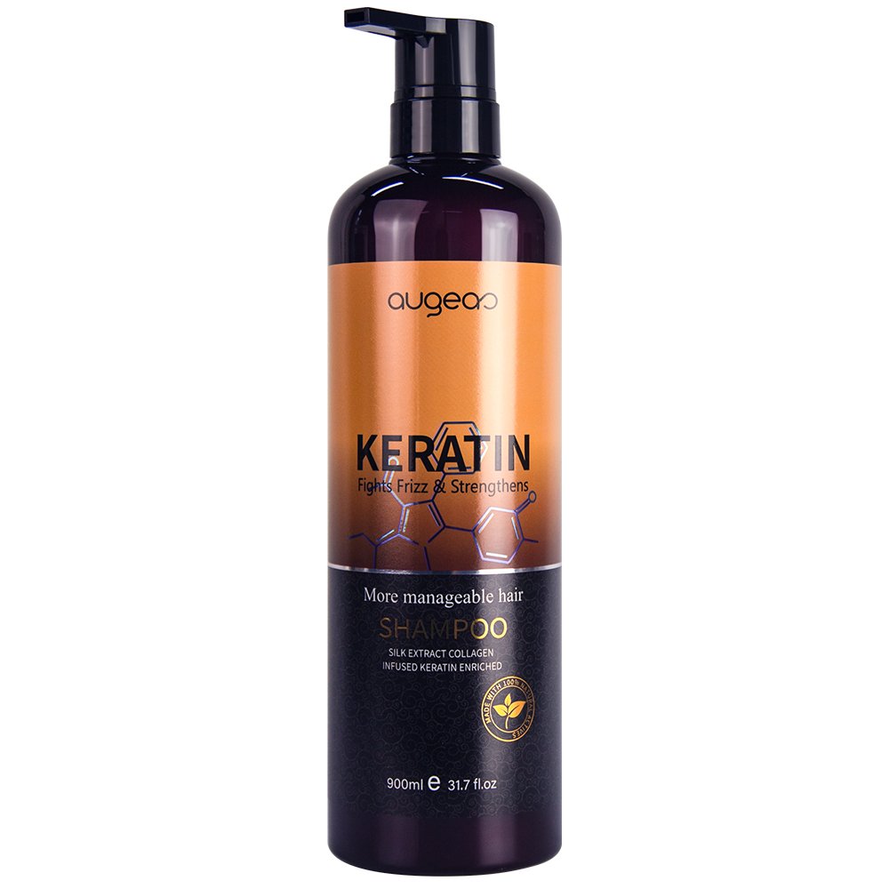 OEM guangzhou private label hair products cosmetics moisturizer hair care set Organic sulfate free keratin hair shampoo