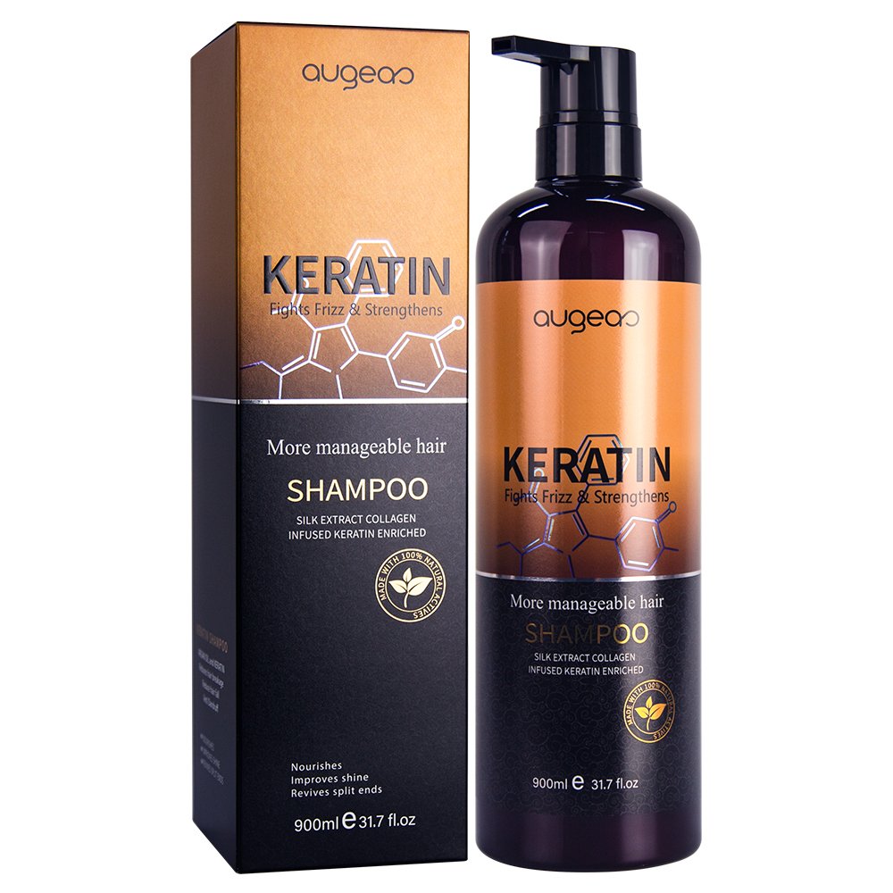 OEM guangzhou private label hair products cosmetics moisturizer hair care set Organic sulfate free keratin hair shampoo