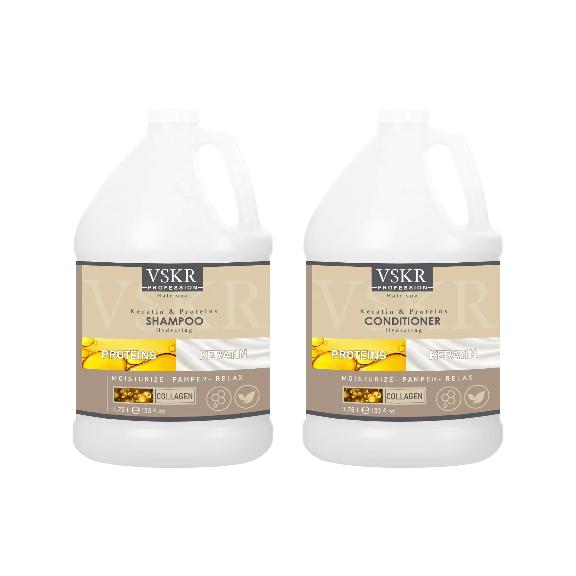 Factory Best Price Hair Care Private Label Protein Keratin Moisturizing Organic Biotin Natural Oem Hair Shampoo and Conditioner