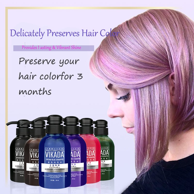 Wholesale Quality Purple Shampoo Fixing hair color shampoo and conditioner
