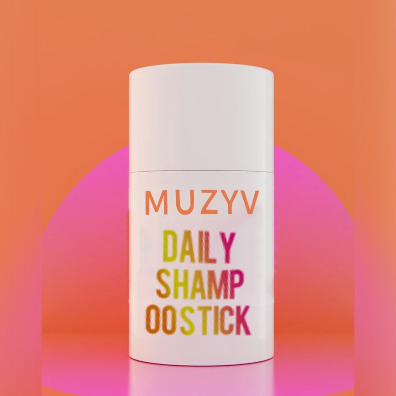 Custom travel waterless vegan sulfate free solid shampoo hair shampoo stick
