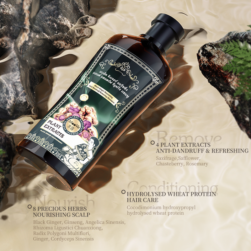 Natural Sulphate Free Relieves Dry Flaky Itchy Scalp Anti Hair Lost Men Hair Anti Dandruff Shampoo for Oily Scalp