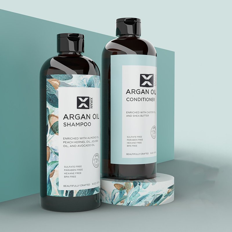Wholesale Private Label Moroccan Argan Oil Hair Sulfate Free Shampoo And Conditioner 100% Organic Nourishes Argan Oil Shampoo