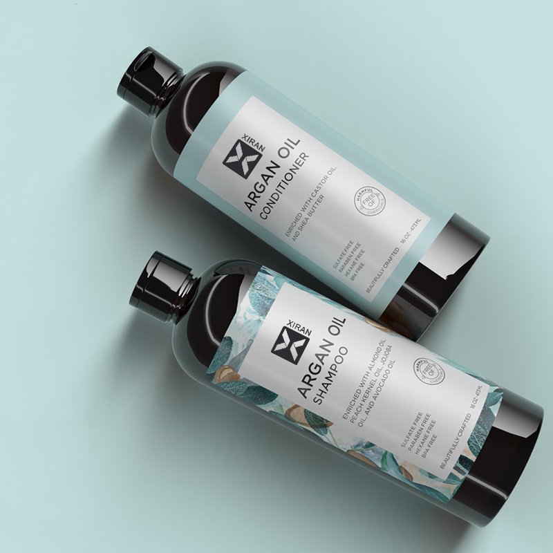 Wholesale Private Label Moroccan Argan Oil Hair Sulfate Free Shampoo And Conditioner 100% Organic Nourishes Argan Oil Shampoo