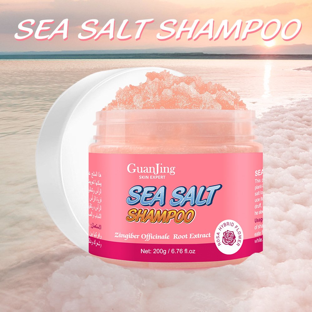 BLIW Private label Support Customize Wholesale Sea Salt Shampoo Cream Cleansing Scalp Oil Control Anti-dandruff Shampoo Scrub