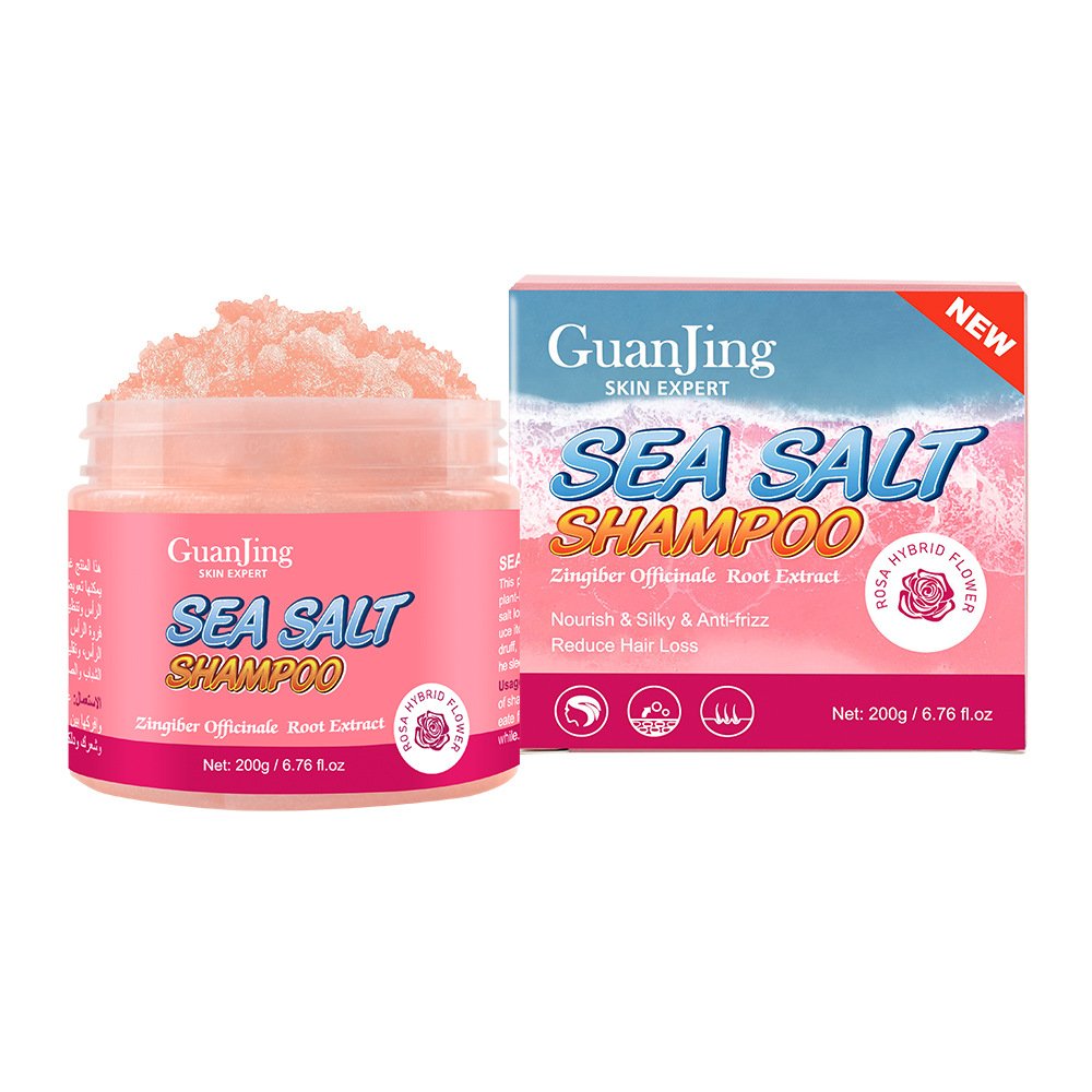 BLIW Private label Support Customize Wholesale Sea Salt Shampoo Cream Cleansing Scalp Oil Control Anti-dandruff Shampoo Scrub