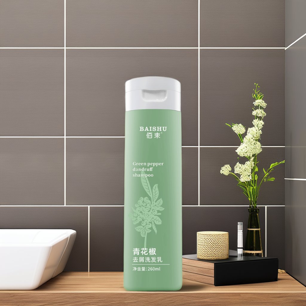 Quality shampoo Refreshing clean anti-dandruff oil control green peppercorns anti-dandruff shampoo