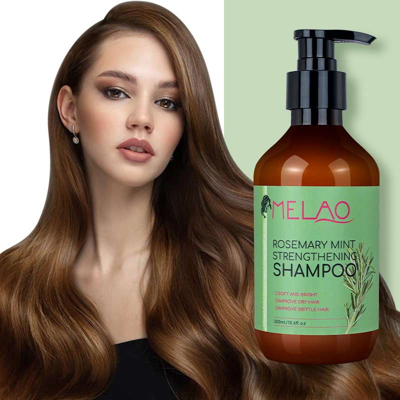 Private Label Shampoo Repair Damage Conditioner Custom Hair Care Products Body Wash Natural Rosemary Mint Strengthening Shampoo
