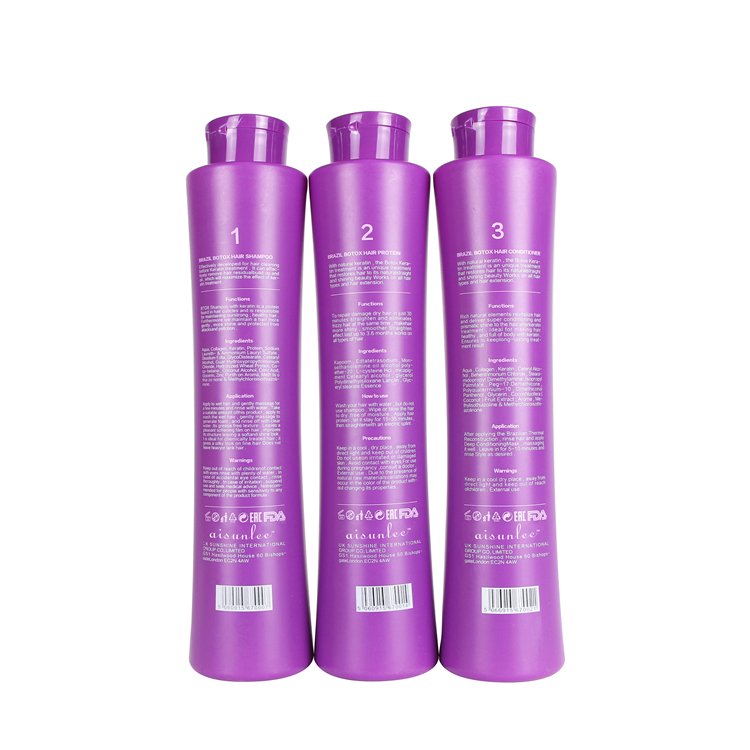 Factory Price private label shampoo and conditioner hair Keratin treatment straightening cream