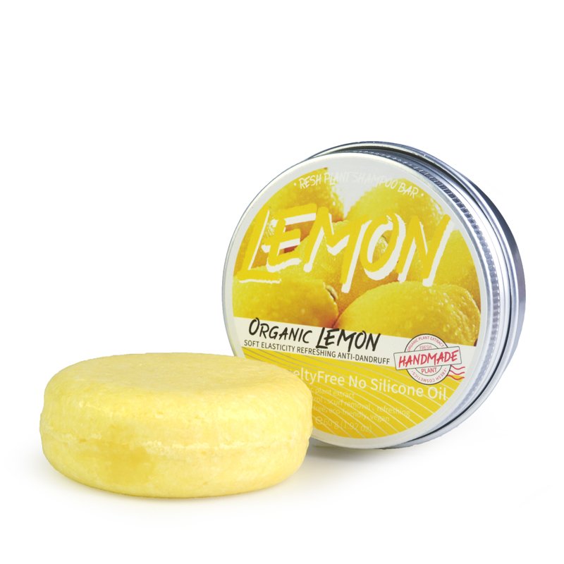 Organic Turmeric Ginger Shampoo Bar Deep Cleaning and Smoothing Soap for Hair Anti-Dandruff and Hair-Loss Prevention