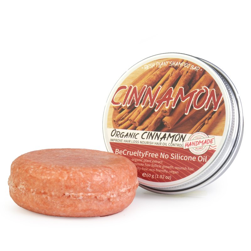 Organic Turmeric Ginger Shampoo Bar Deep Cleaning and Smoothing Soap for Hair Anti-Dandruff and Hair-Loss Prevention