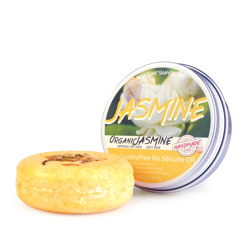 Organic Turmeric Ginger Shampoo Bar Deep Cleaning and Smoothing Soap for Hair Anti-Dandruff and Hair-Loss Prevention