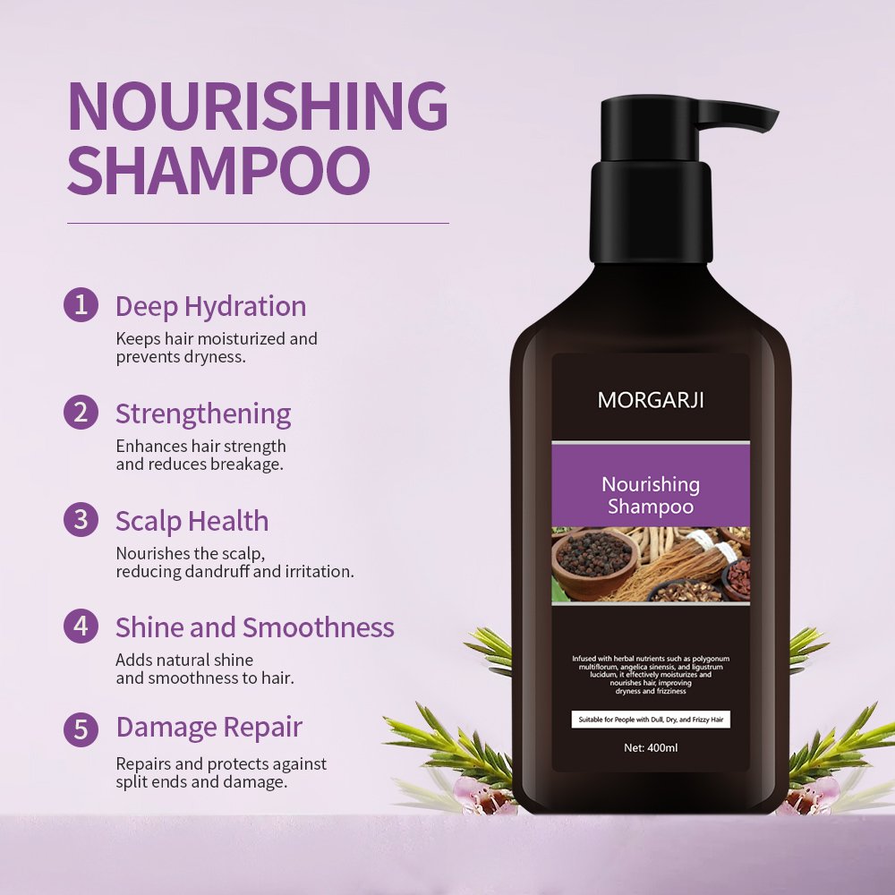 Custom Logo Sulphate Free Private Label Moisture Shampoo And Conditioner Set Organic Custom Logo