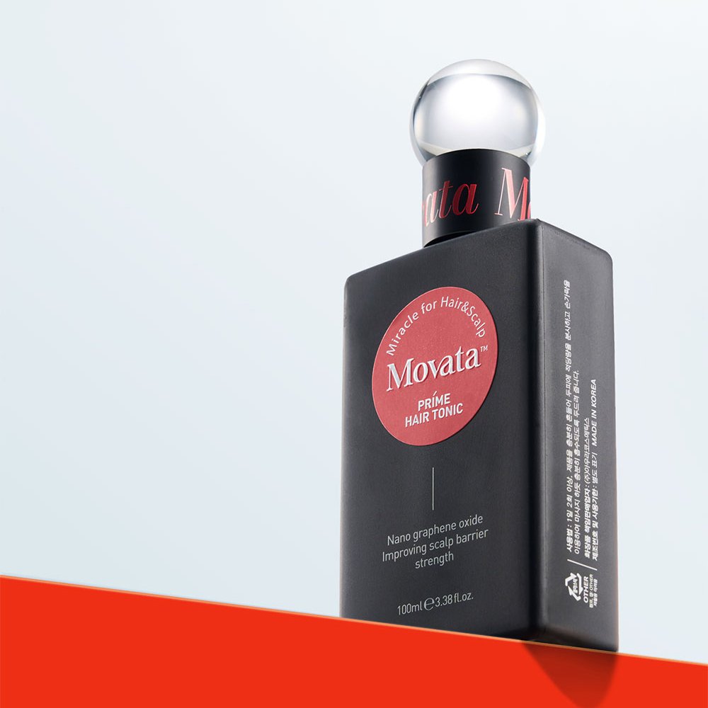 MOVATA PRIME HAIR TONIC(100ml/3.38 fl.oz.) - Made in Korea, 72.5% rosemary leaf extract, Scalp Therapy, Moisturizing Hair&Scalp