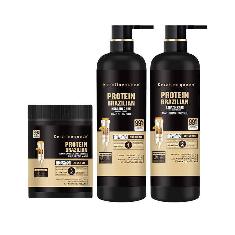 Factory Price Hair Care Set Protein OEM private label Moisturizing Protein Hair Shampoo