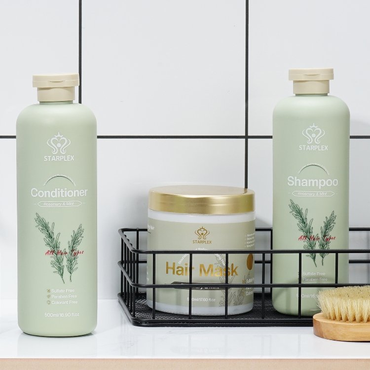 Moisturize Shampoo And Conditioner Bottles Rosemary Oil Hair Growth Shampoo Rosemary Shampoo