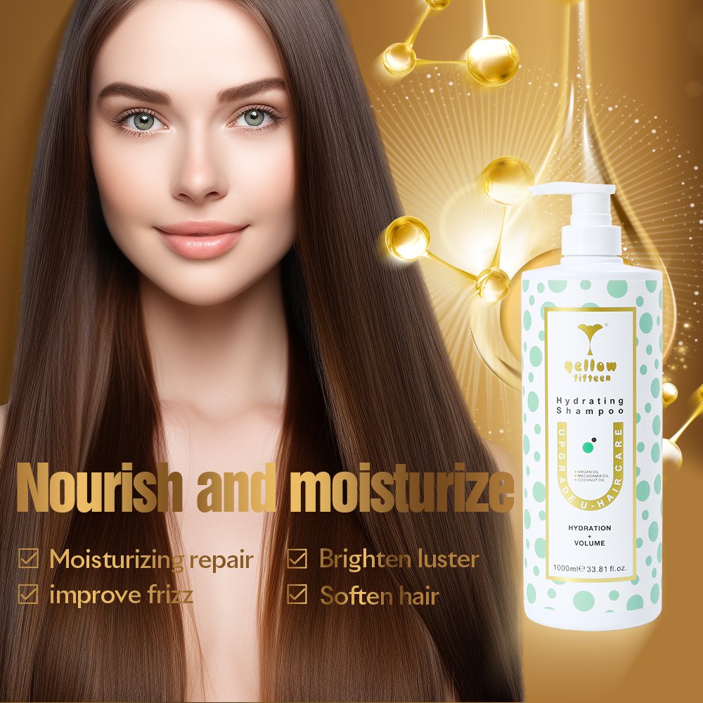 Private Label Upgrade U Nourish Scalp and Reduce Breakage Hydrating Shampoo & Conditioner Set for Dry, Damaged, Oily & Fine Hair