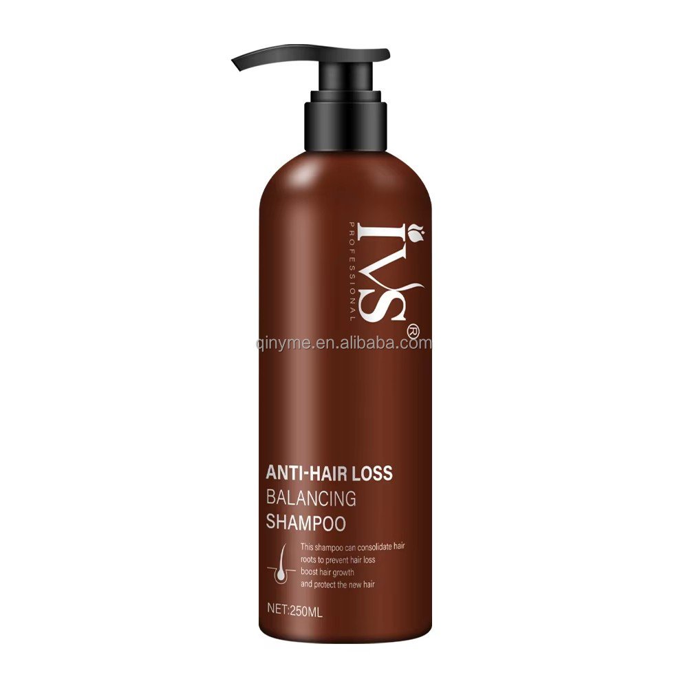 IVS OEM Private Label Wholesale Factory Manufacturer Hair Care Anti Hair Loss Herbal Shampoo For Hair Growth