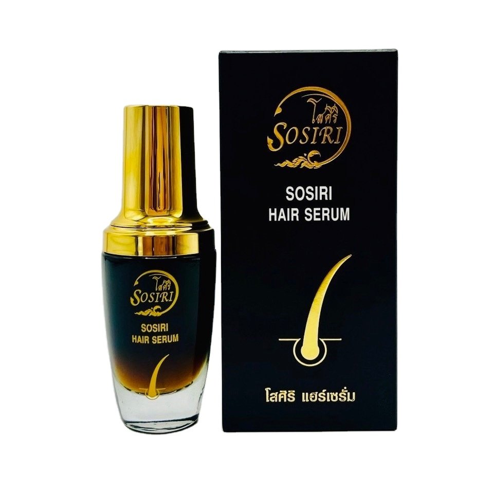 SOSIRI Organic Hair Serum Herbal Formula for Curly Hair Hair Regrowth Tonic