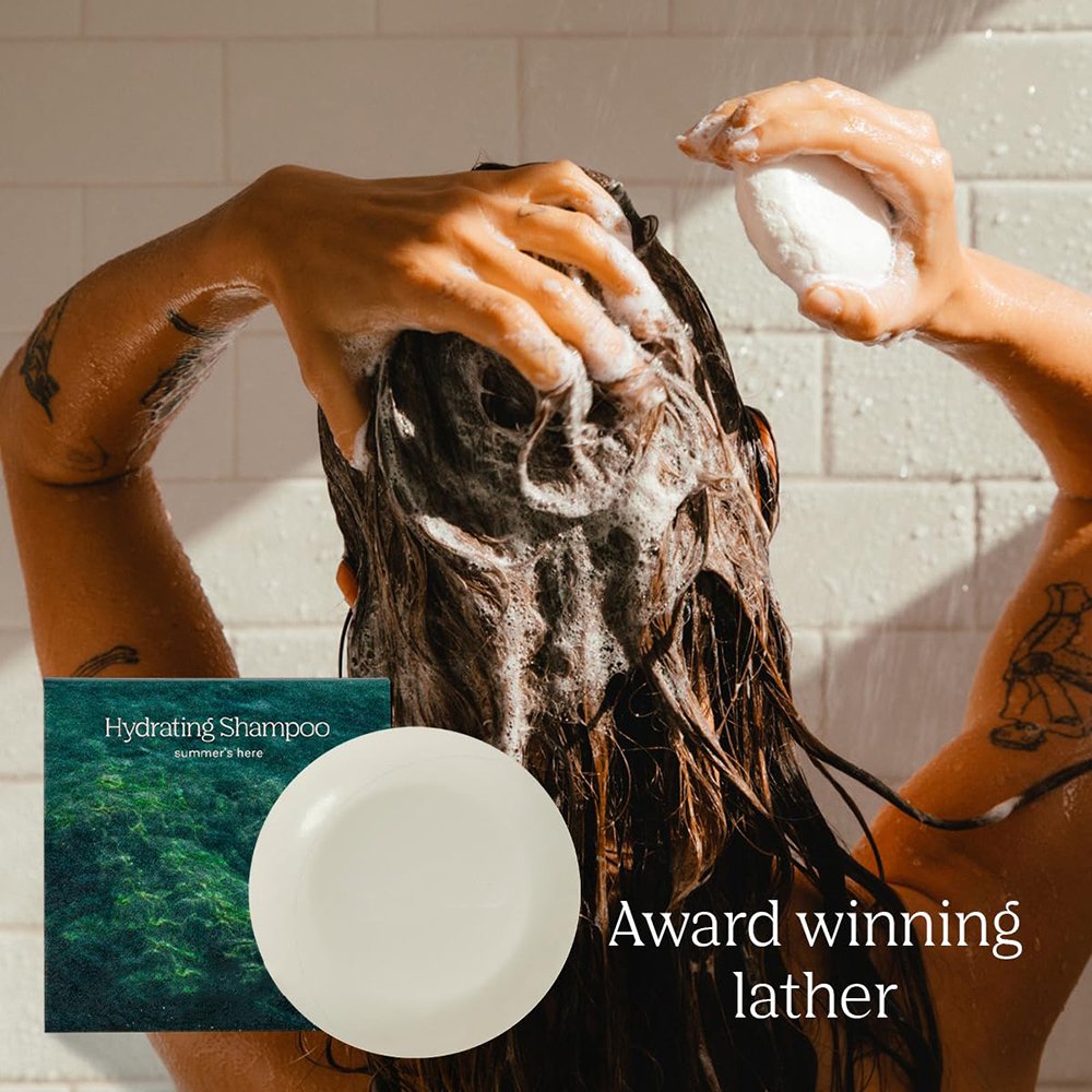 Recyclable Private Label Solid Hair Care Organic Vegan Hydrating Shampoo Bars Soap With Custom Plastic Free Packaging