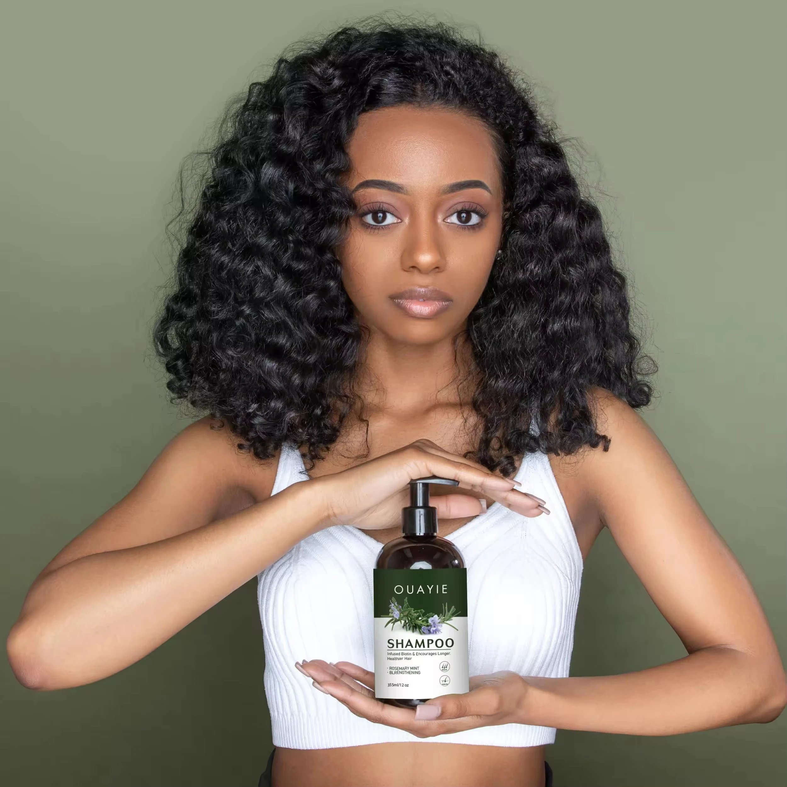 BLIW Private Label 355ml Organic Custom Scalp Care Hair Product Vegan Rosemary for Damaged Dry Thinning Hair Conditioner