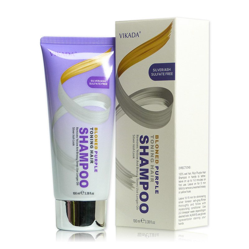 OEM Hair Care Removes Yellow and Brassy Tones Shampoo Sulfate Free Hair Toner Purple Shampoo