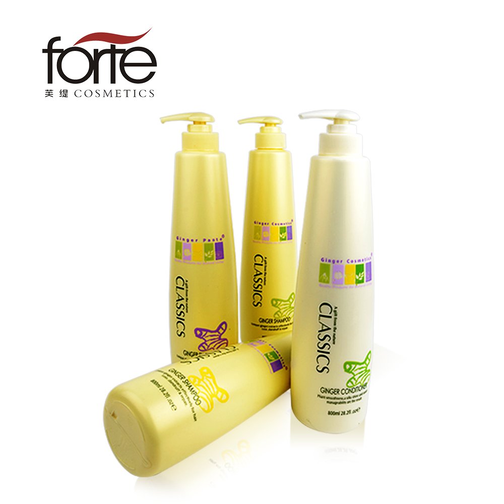 OEM Customized Hair Care Shampoo Ginger Classic Moisturizing Anti Lice Shampoo