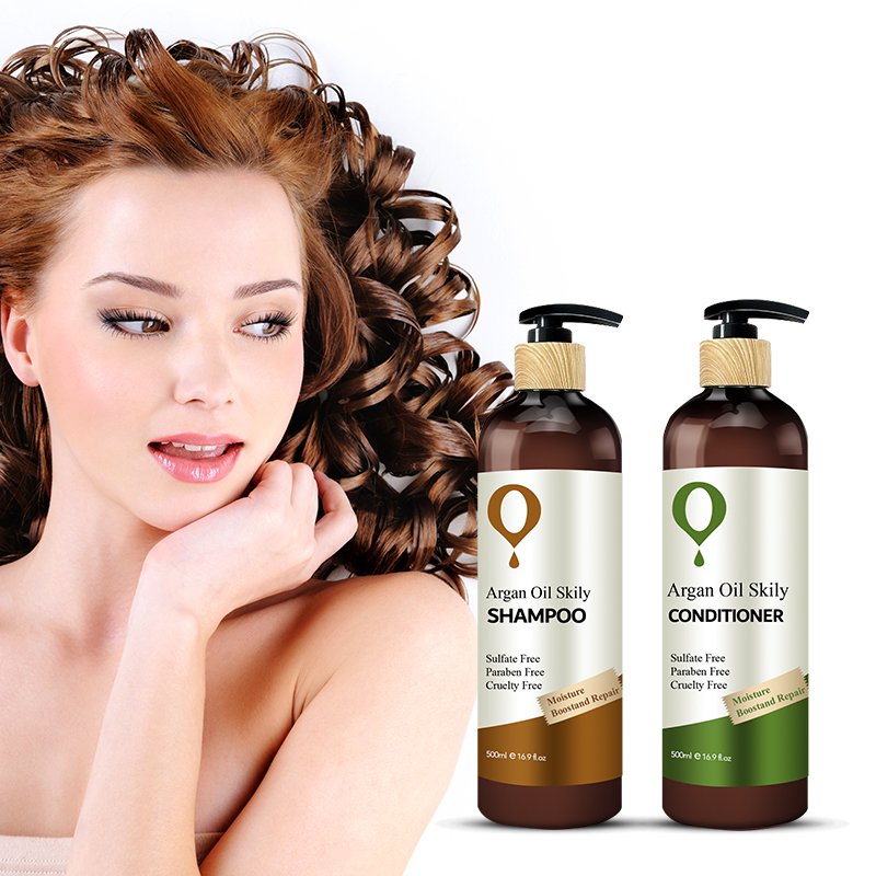 Glozara Vietnam Custom Label Argan Oil Hair Care Products Shampoo And Hair Conditioner For Natural Hair