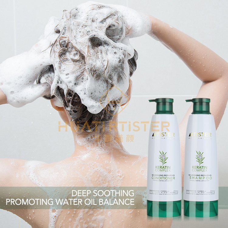 Huati Sifuli OEM RTISTER 850ml herbal plant rosemary shampoo and conditioner original Nourishes hair scalp revitalizes follicles