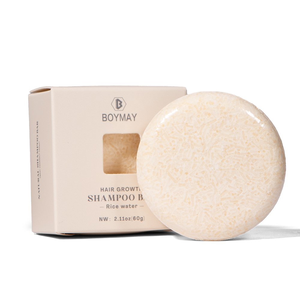 Custom Natural Rice Water Protein Organic Shampoo Bar