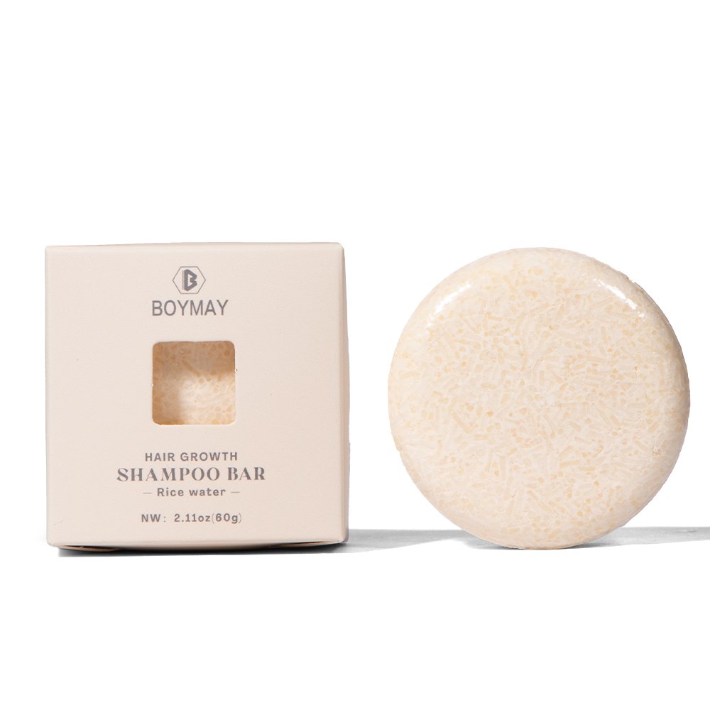 Custom Natural Rice Water Protein Organic Shampoo Bar
