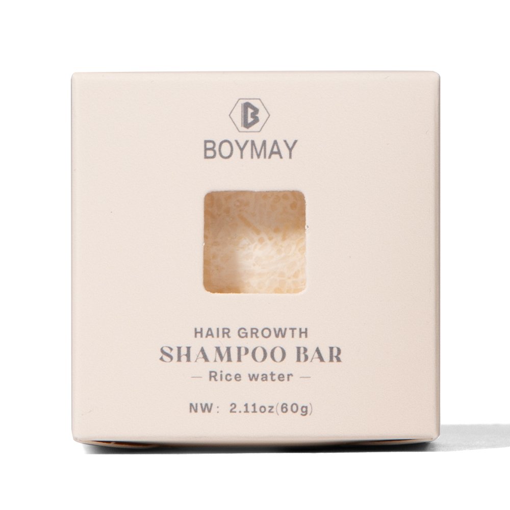 Custom Natural Rice Water Protein Organic Shampoo Bar